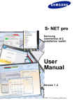 S-NET pro User Manual
