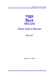 Client User`s Manual