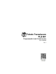 Toledo Transducers PLS-801 Programmable Limit Switch System