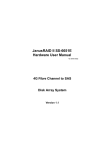 JanusRAID II SS-6651E Hardware User Manual