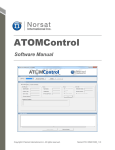 Controlling ATOM Devices - Norsat International Inc