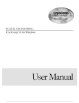 CryoComp 5.0 User Manual