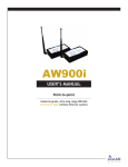 AW900i - AvaLAN Wireless
