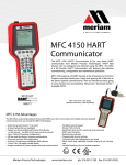 Meriam MFC 4150 HART Handheld Communicator Specification