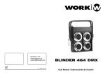 BLINDER 464 DMX - WORK PRO Audio