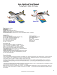 BUILDING INSTRUCTIONS - Foamy Factory Models