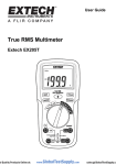 True RMS Multimeter Extech EX205T