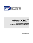 Phase-3 vPad XSC for User Manual