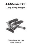 Lady Swing Stepper Directions for Use