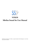 VOXOS Sound Set User Manual