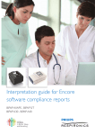 Interpretation guide for Encore software compliance reports