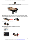 Metro Shuffleboard User Manual