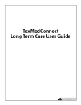 TexMedConnect - Long Term Care Manual