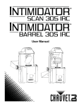 Initimidator Scan/Barrel 305 IRC User Manual Rev. 1