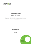 3GHD-OE-L-2-SFP 3GHD-OE-L-SFP User manual