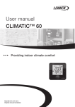 CLIMATIC™ 60 User manual
