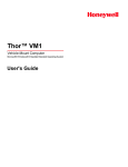 Thor VM1 User`s Guide (Windows Embedded