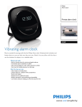 AJ560/37 Philips Alarm clock