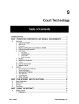 court technology today - Texas Municipal Courts Education Center