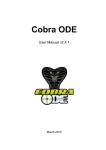 Cobra ODE User Manual (English) v2.4.1