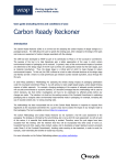 Carbon Ready Reckoner