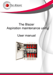 The Blazer Aspiration maintenance unit User manual