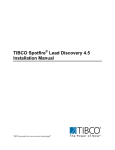 TIBCO® Spotfire® Lead Discovery 1.0 Installation Manual