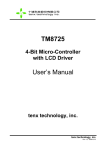 TM8725 User`s Manual