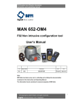MAN 652-OM4 F02 Non intrusive configuration tool User`s Manual
