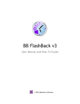 BB FlashBack v3 - Blueberry Software