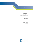 TSI TrakPro Data Analysis Software User Manual