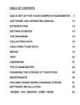 table of contents quick set-up for your damper dynamometer 3