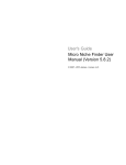 Micro Niche Finder User Manual (Version 5.8.2)
