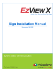 Sign Installation Manual