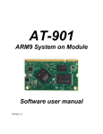 ARM9 System on Module Software user manual