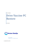 Drive Vaccine PC Restore
