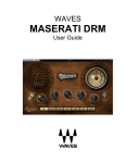 Maserati DRM User Manual