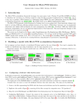 User Manual for HLA-PTII federates 1 Introduction 2 - Non-GNU