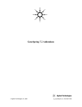 GeneSpring 7.2 Addendum