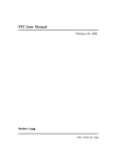 FFC User Manual