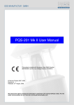 PQS-201 Mk II User Manual