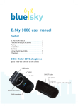 B.Sky 1006 user manual
