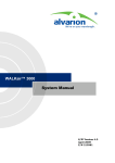 WALKair 3000 System Manual