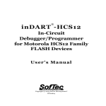 inDART-HCS12 User`s Manual
