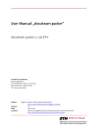 User Manual „docuteam packer“ 2.1.2d