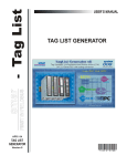 Tag List Generator