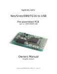 raphnet.net`s Nes/Snes/DB9 to USB