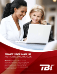 TBiNeT User MaNUal