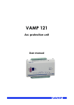 1.1. Arc protection unit VAMP 121