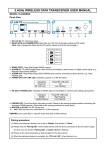 2.4GHz WIRELESS DATA TRANSCEIVER USER MANUAL